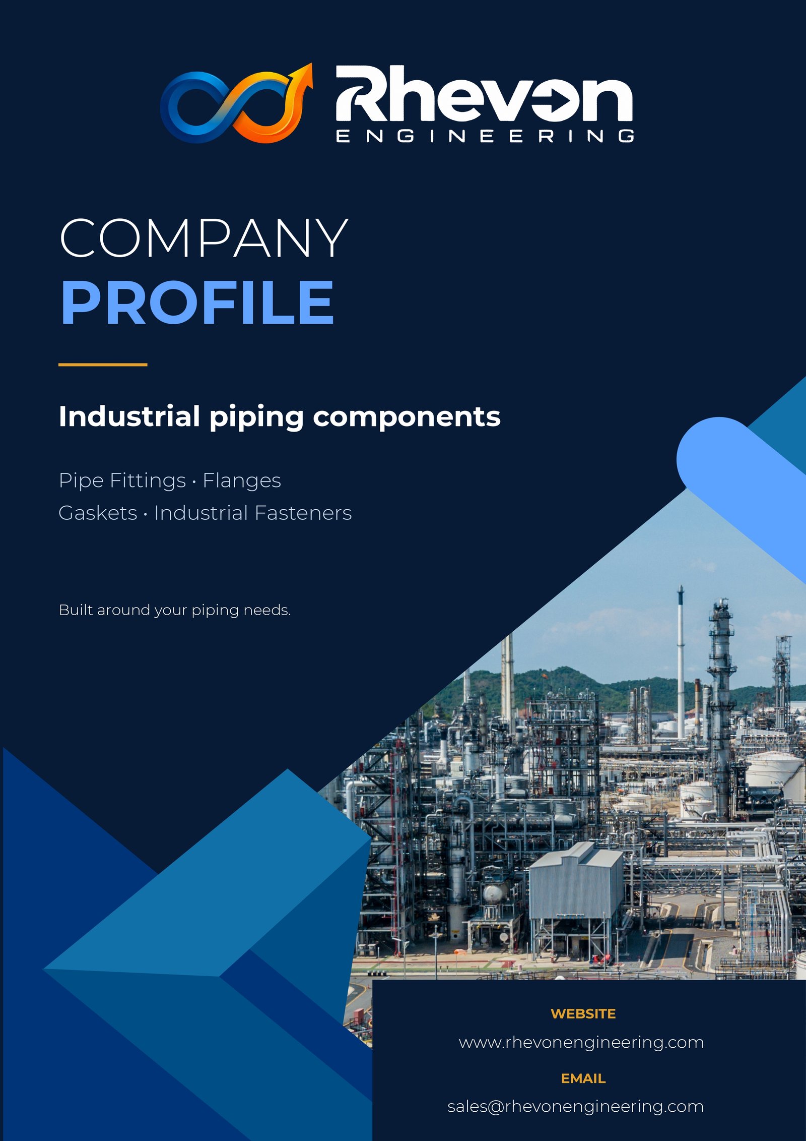 Rhevon Engineering Company Profile Cover